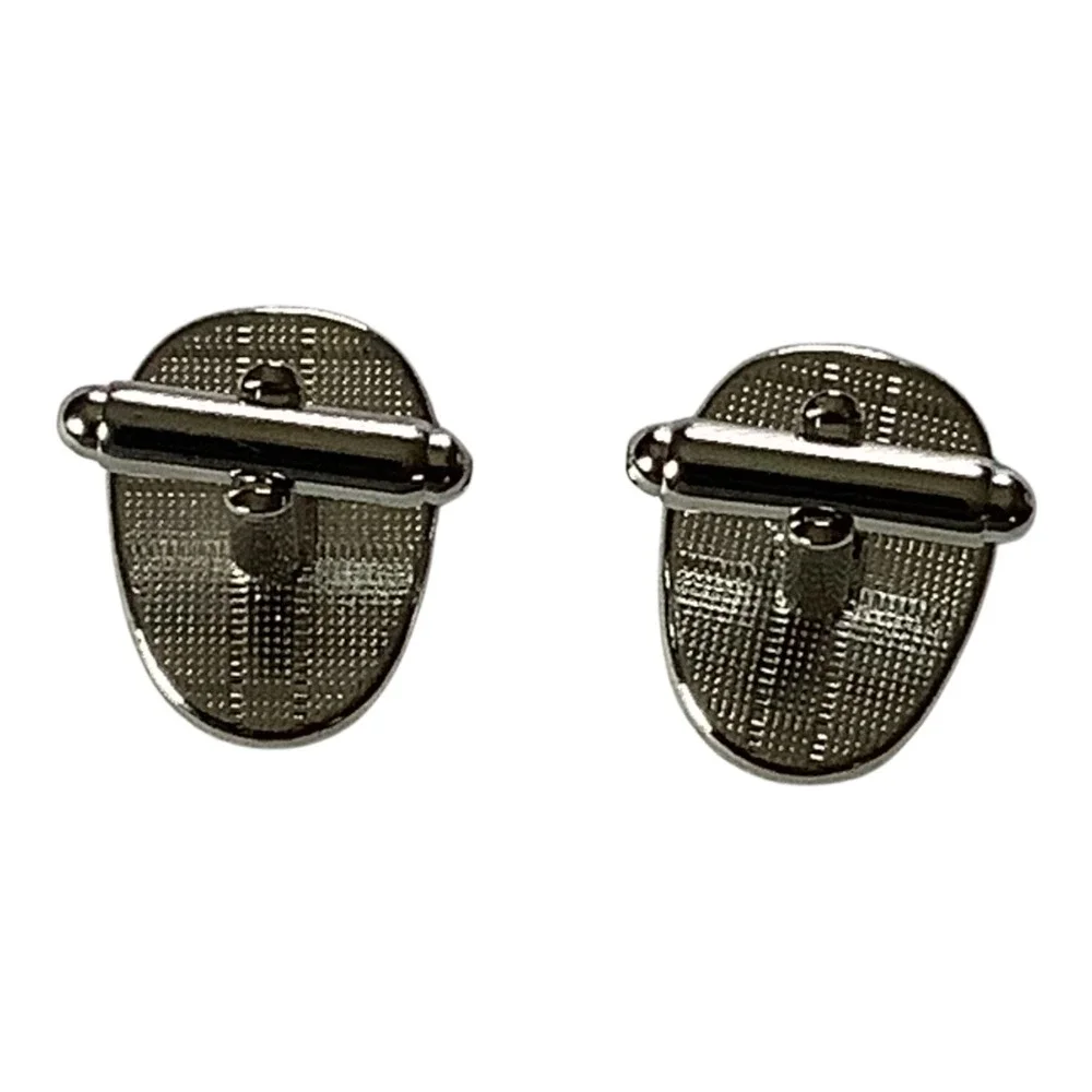 Spiderman Cufflinks Mens Silver Black Comic Book‎ Superhero Accessory